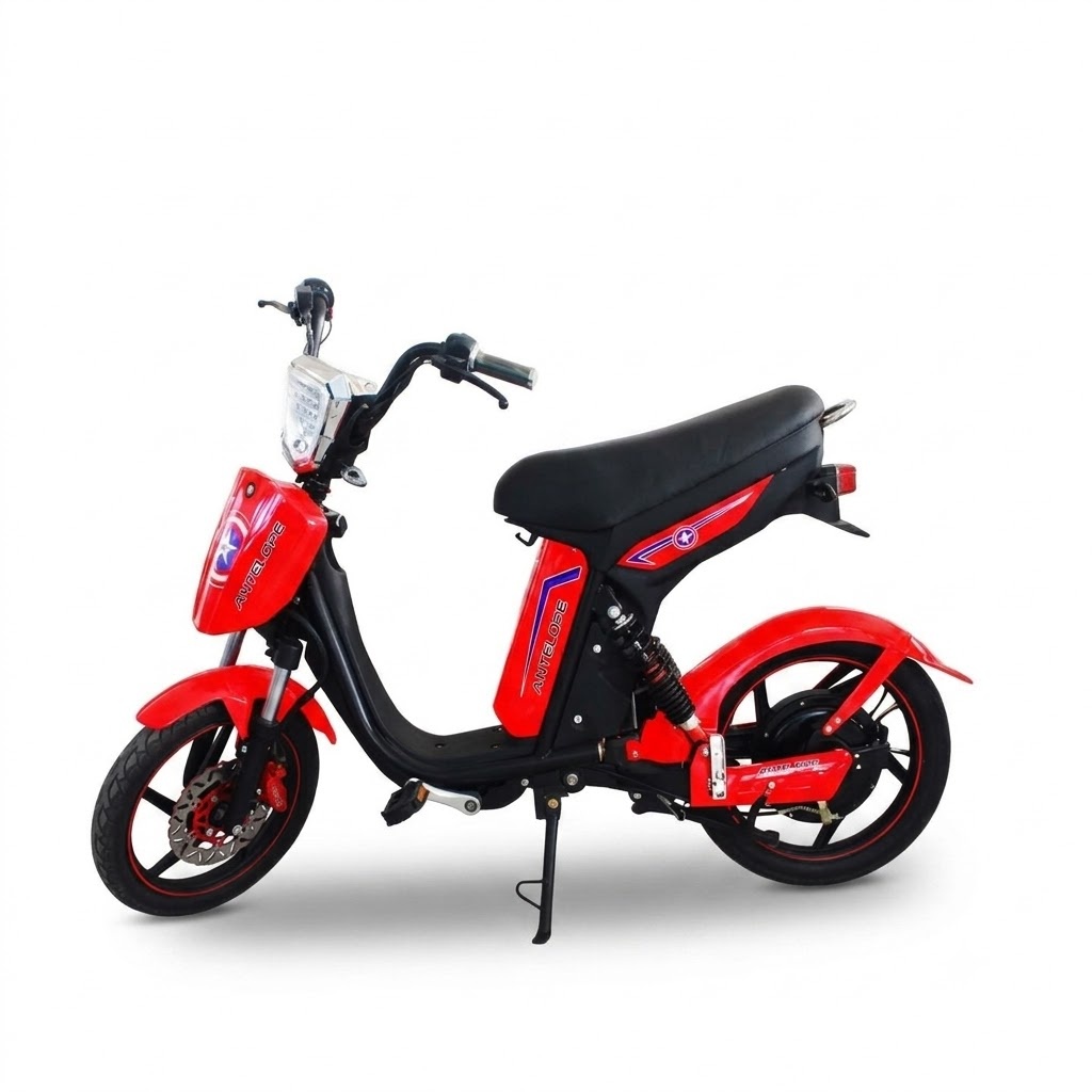 Sepeda listrik Antelope Wind warna merah, foto distributor resmi
